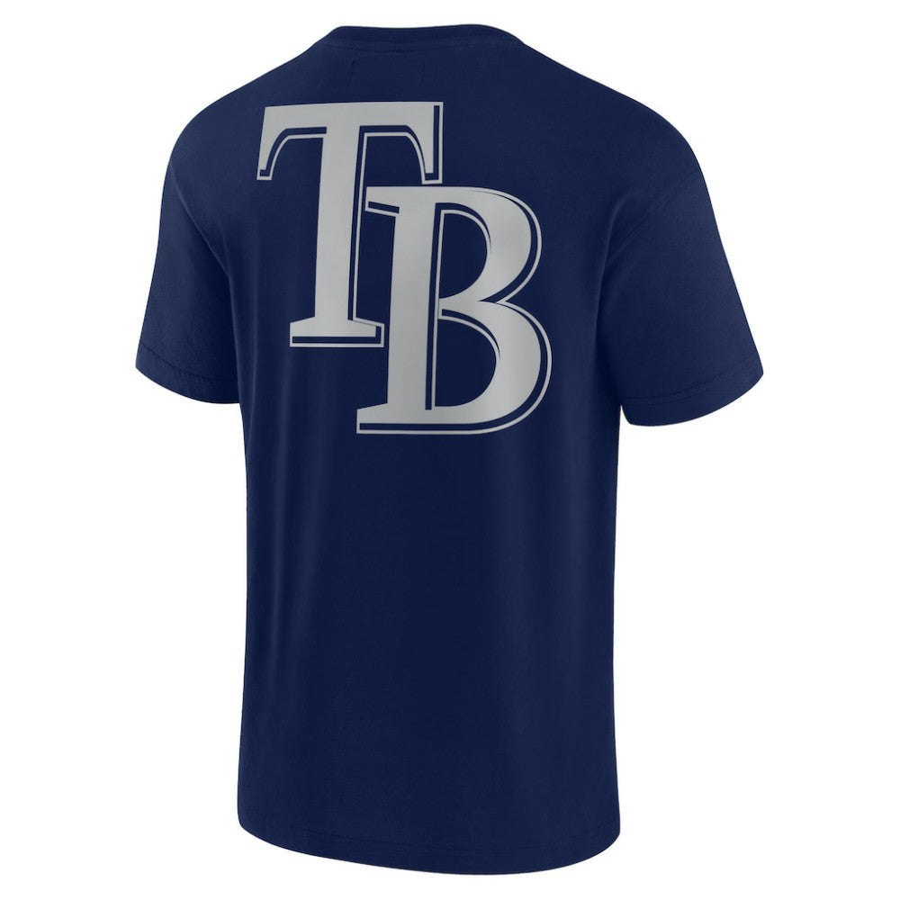 Tampa Bay Rays Unisex Elements Super Soft Short Sleeve T-Shirt Navy