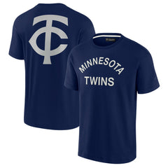 Minnesota Twins Unisex Elements Super Soft Short Sleeve T-Shirt Navy