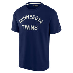Minnesota Twins Unisex Elements Super Soft Short Sleeve T-Shirt Navy