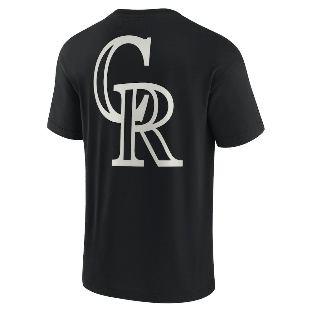 Colorado Rockies Unisex Elements Super Soft Short Sleeve T-Shirt Black