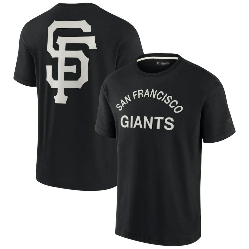San Francisco Giants Unisex Elements Super Soft Short Sleeve T-Shirt Black