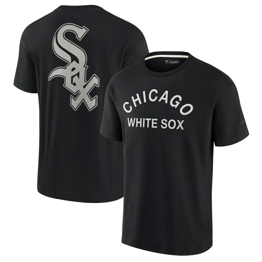 Chicago White Sox Unisex Elements Super Soft Short Sleeve T-Shirt Black
