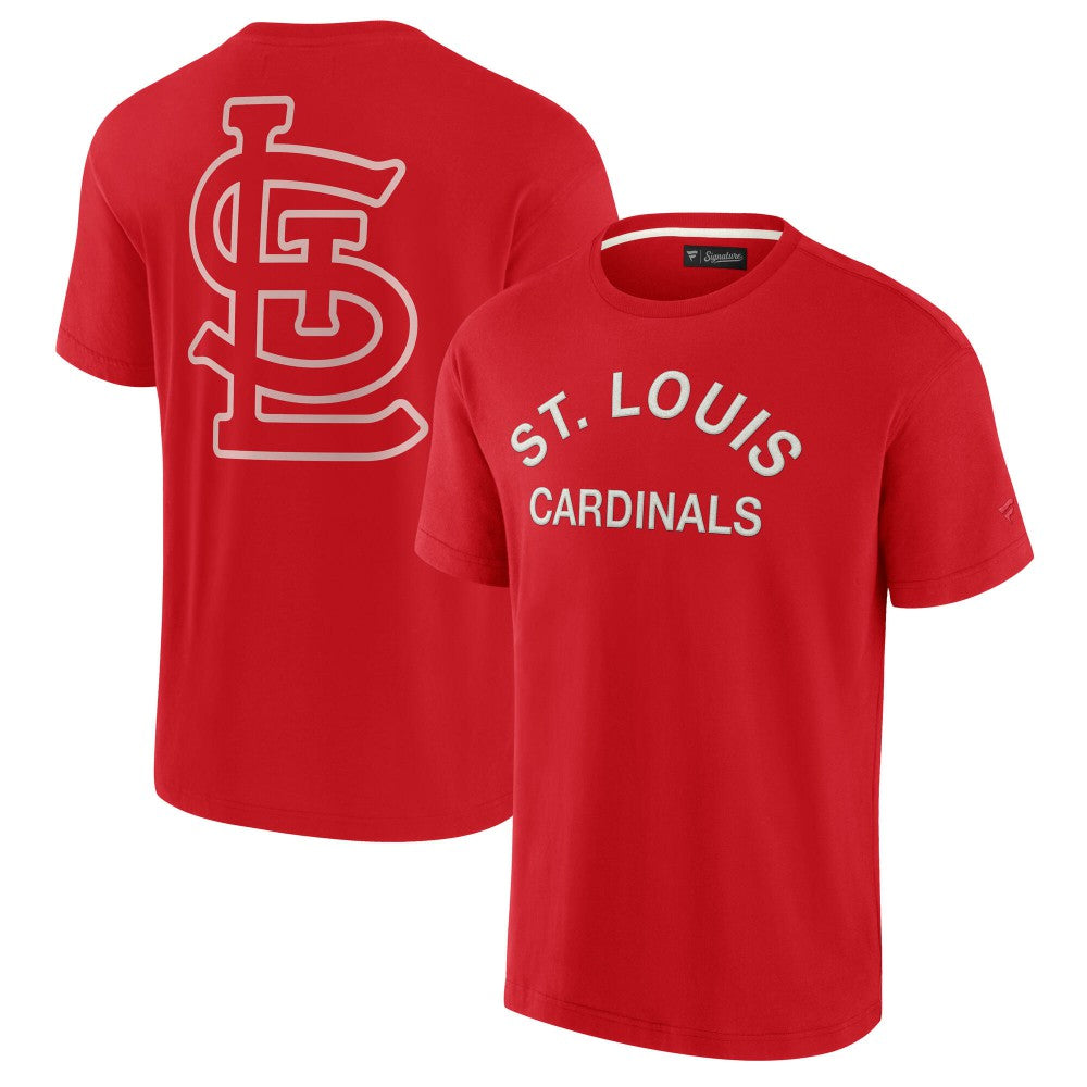 St. Louis Cardinals Unisex Elements Super Soft Short Sleeve T-Shirt Red