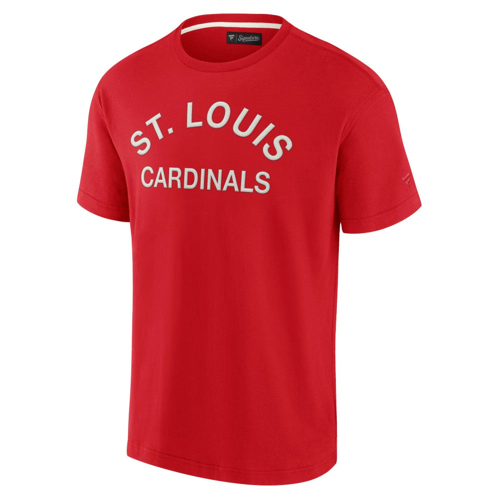 St. Louis Cardinals Unisex Elements Super Soft Short Sleeve T-Shirt Red