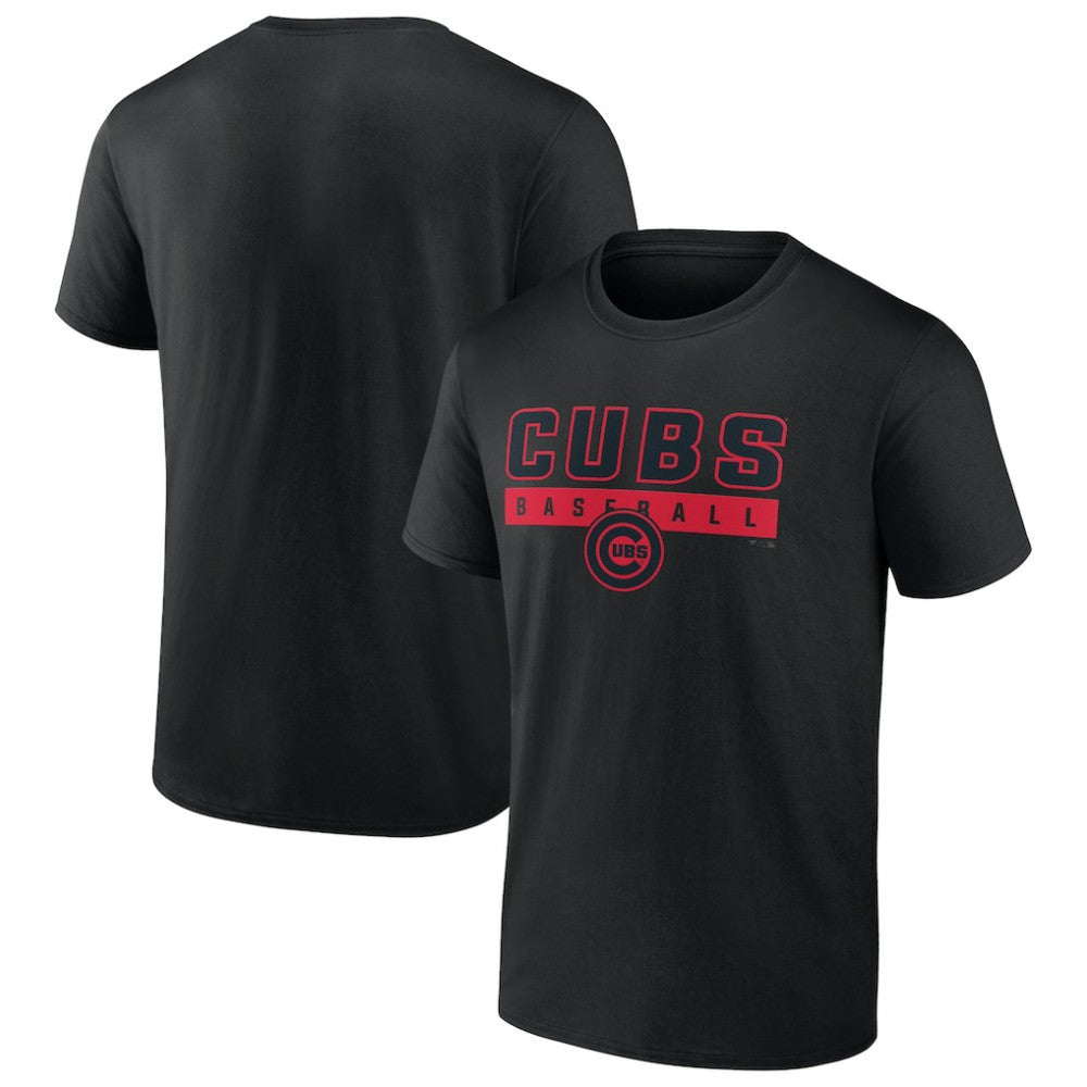 Chicago Cubs In The Mitt T-Shirt Black