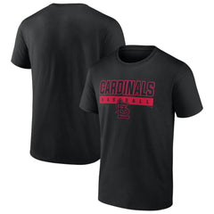 St. Louis Cardinals In The Mitt T-Shirt Black