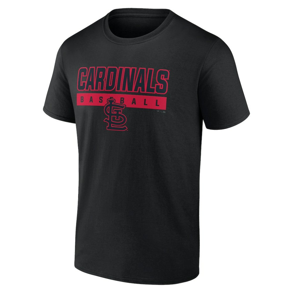 St. Louis Cardinals In The Mitt T-Shirt Black