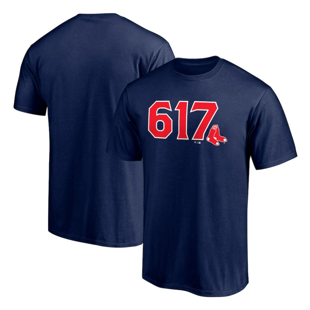 Boston Red Sox Long Ball 617 T-Shirt Navy
