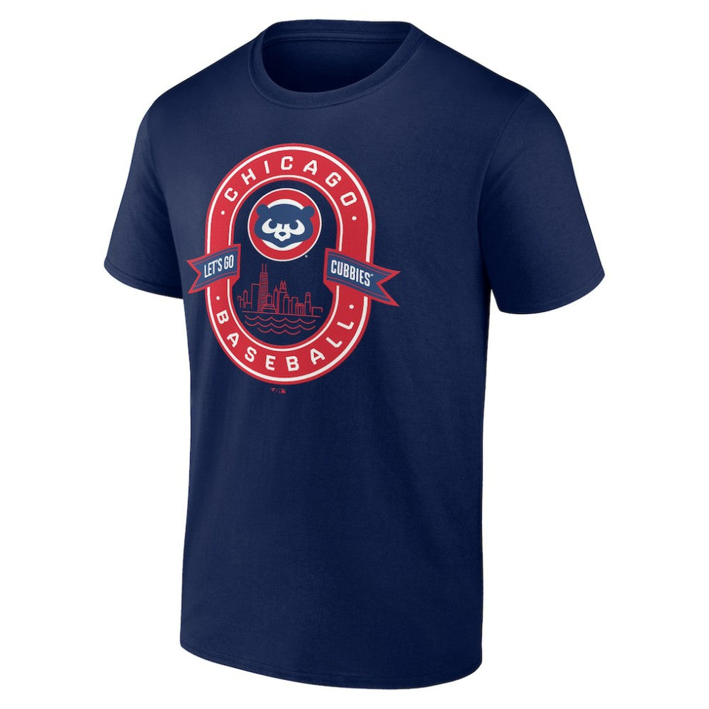 Chicago Cubs Glory Bound Let's Go Cubbies T-Shirt Navy