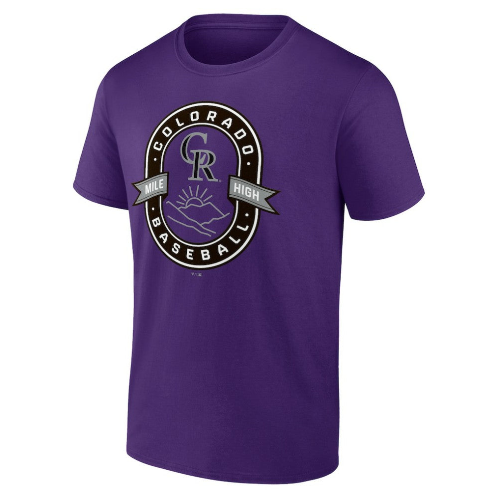 Colorado Rockies Glory Bound Mile high T-Shirt Purple
