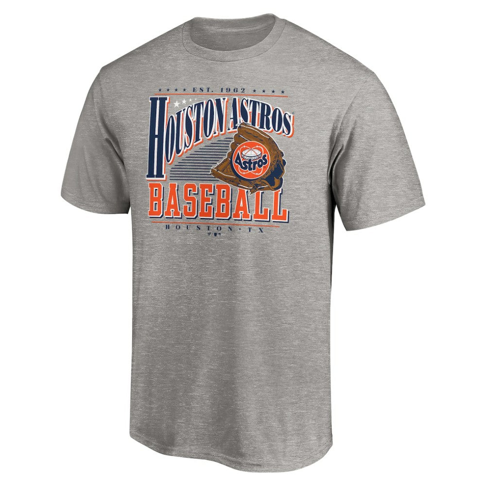 Houston Astros Cooperstown Collection Winning Time T-Shirt Heather Gray