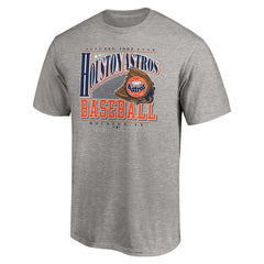 Houston Astros Cooperstown Collection Winning Time T-Shirt Heather Gray
