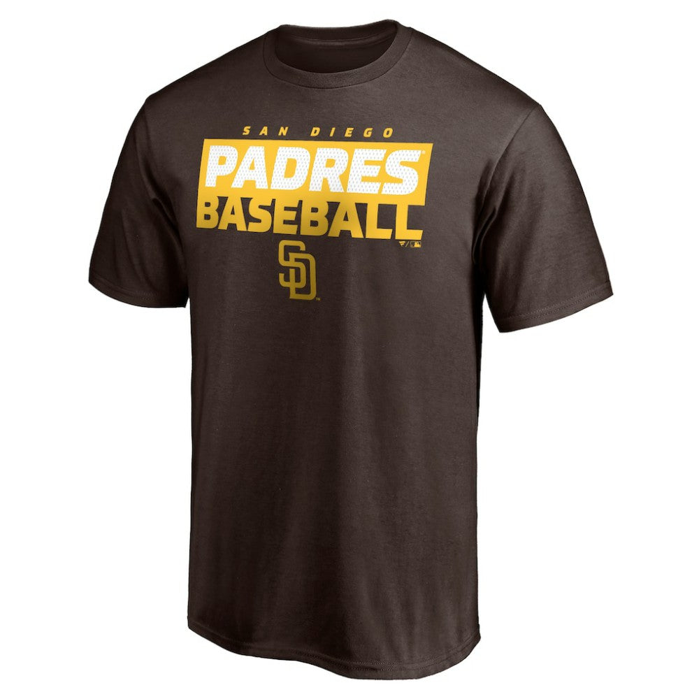 San Diego Padres Gain Ground T-Shirt Brown
