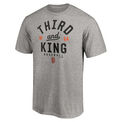 San Francisco Giants Heater T-Shirt Heather Gray