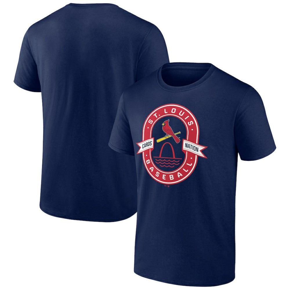 St. Louis Cardinals Glory Bound Cards Nation T-Shirt Navy