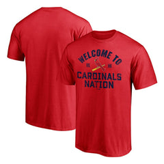 St. Louis Cardinals Hometown Collection Long Ball T-Shirt Red