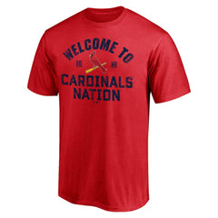 St. Louis Cardinals Hometown Collection Long Ball T-Shirt Red