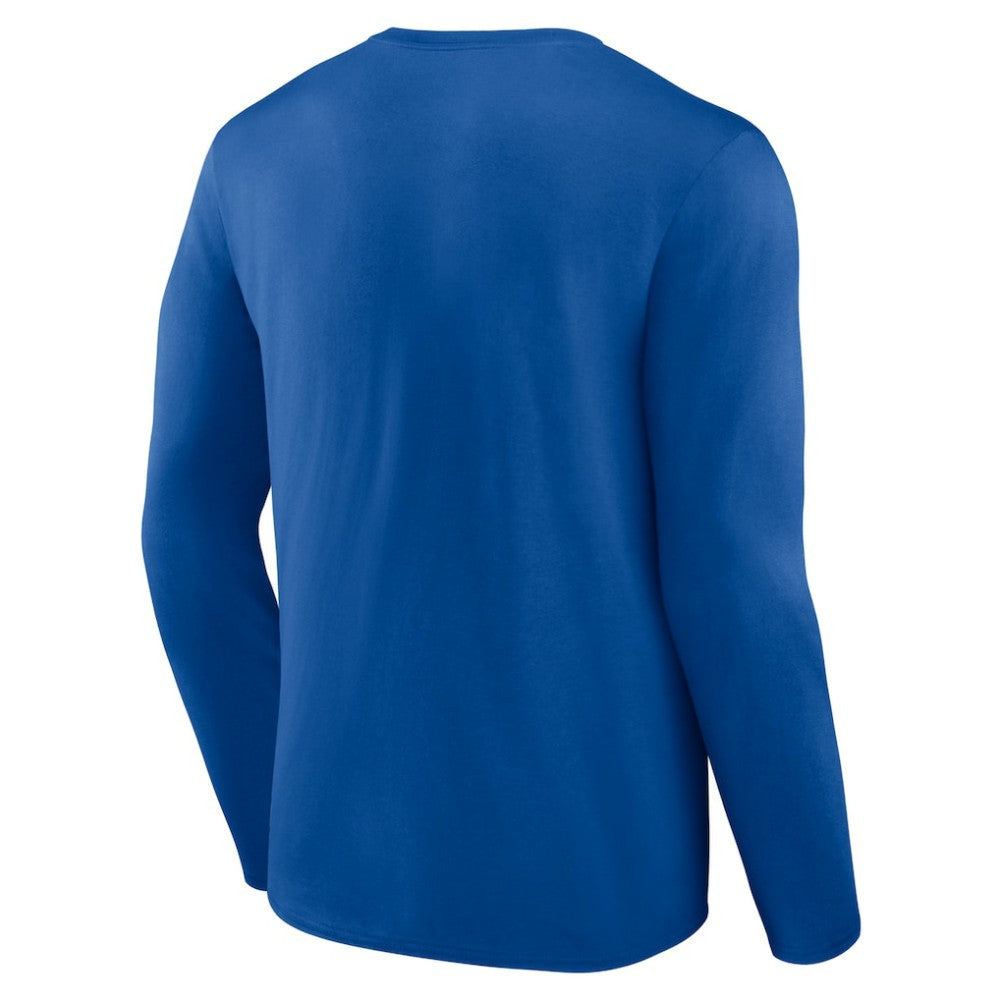 Chicago Cubs Paint the Black Long Sleeve T-Shirt Royal