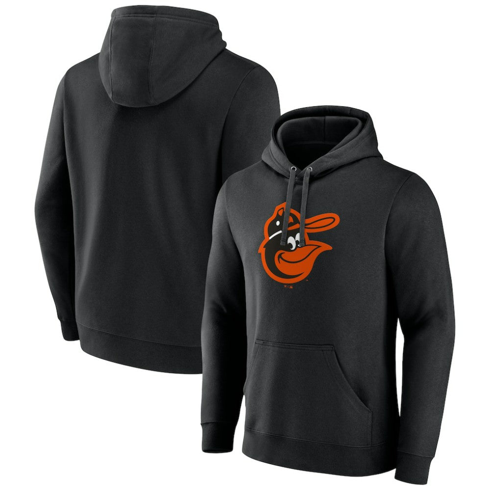 Baltimore Orioles Cooperstown Collection Pullover Hoodie Black