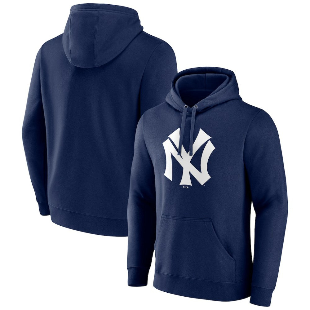 New York Yankees Cooperstown Collection Pullover Hoodie Navy