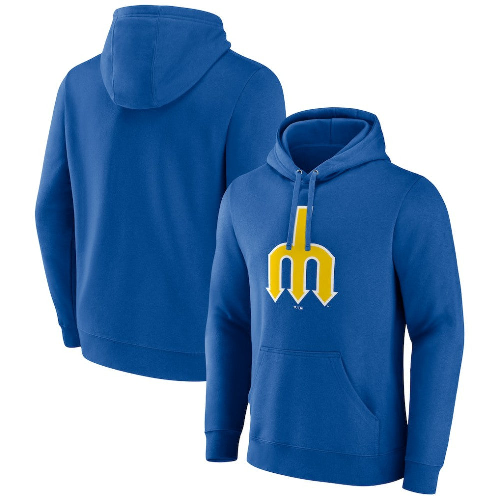 Seattle Mariners Cooperstown Collection Pullover Hoodie Royal