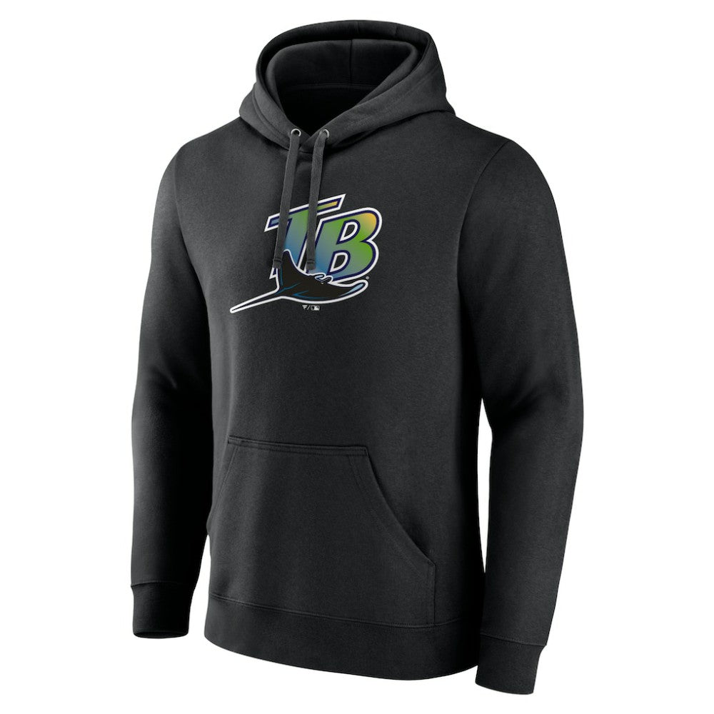 Tampa Bay Rays Cooperstown Collection Pullover Hoodie Black