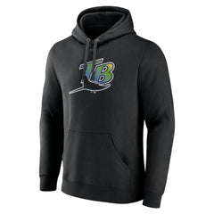 Tampa Bay Rays Cooperstown Collection Pullover Hoodie Black