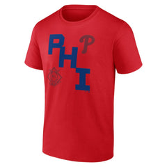 Philadelphia Phillies Record Shattered T-Shirt Red