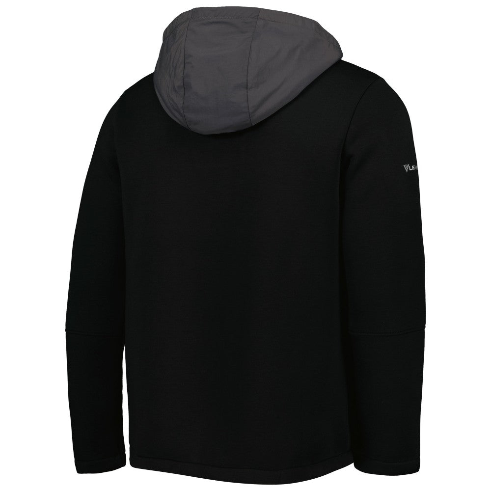 Cleveland Guardians Levelwear Ruckus Quarter-Zip Hoodie Black