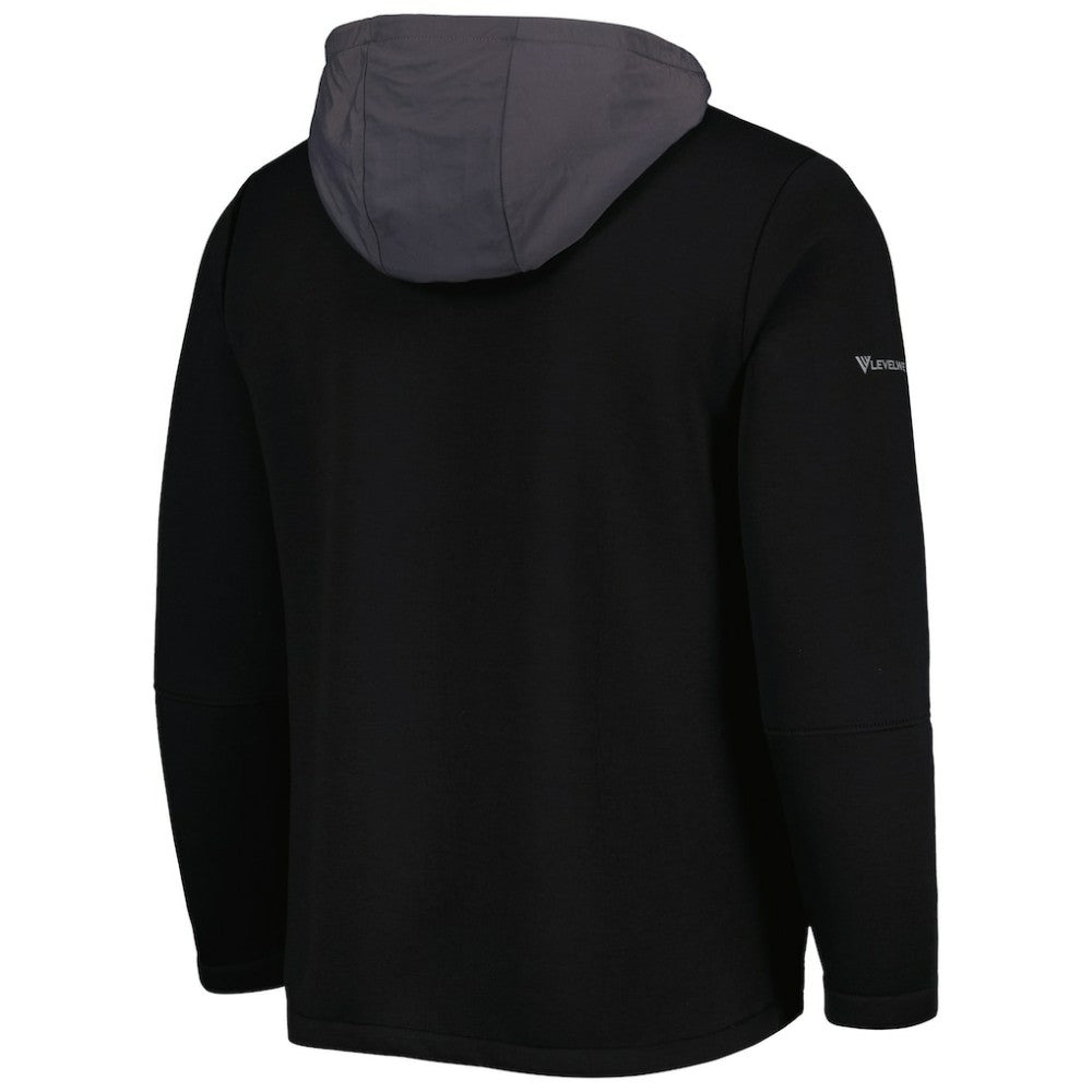 San Francisco Giants Levelwear Ruckus Quarter-Zip Hoodie Black
