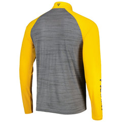 San Diego Padres Levelwear Vandal Raglan Quarter-Zip Top Heather Gray