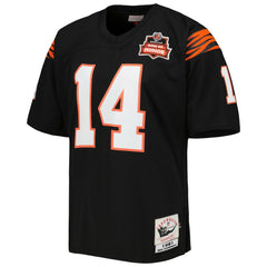 Ken Anderson Cincinnati Bengals 1981 Authentic Throwback Retired Player Jersey - Black for sale
