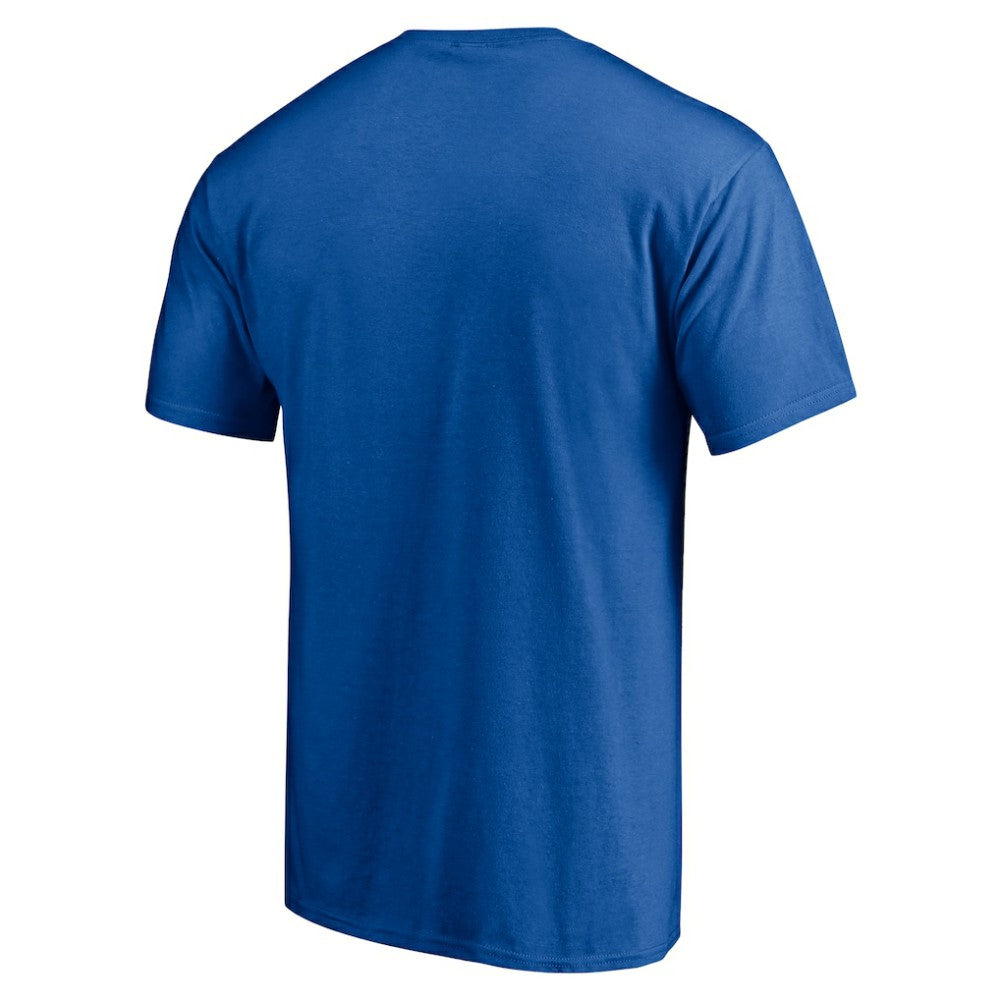St. Louis Blues Snow Logo T-Shirt Blue