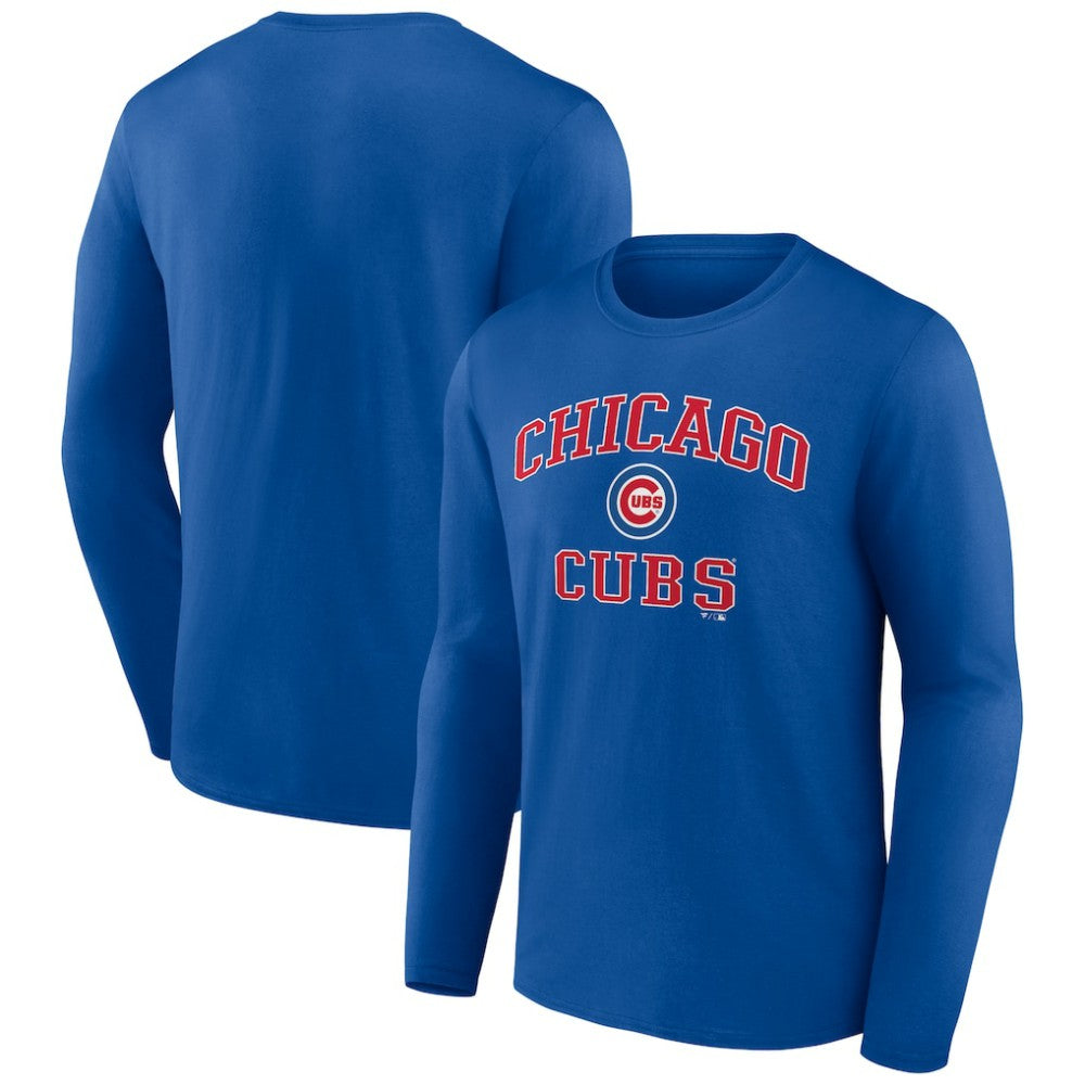 Chicago Cubs Heart and Soul Long Sleeve T-Shirt Royal