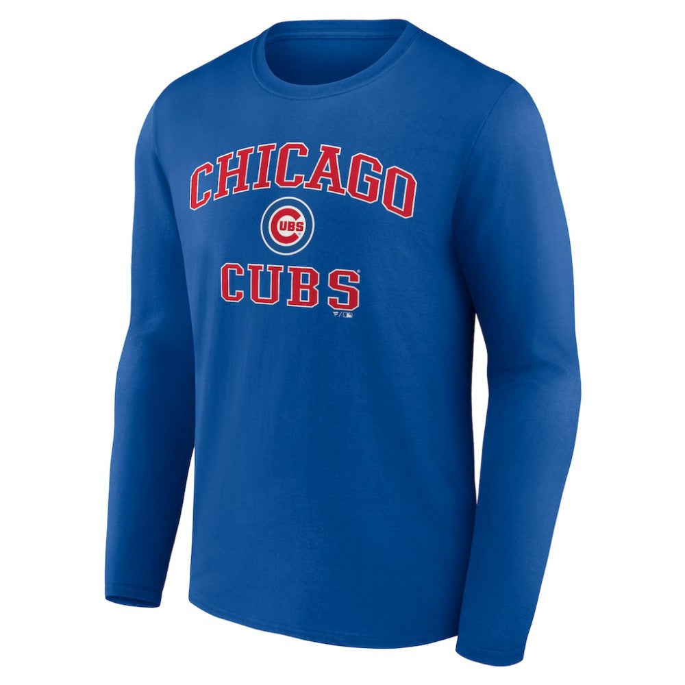 Chicago Cubs Heart and Soul Long Sleeve T-Shirt Royal