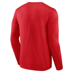 Cincinnati Reds Heart and Soul Long Sleeve T-Shirt Red