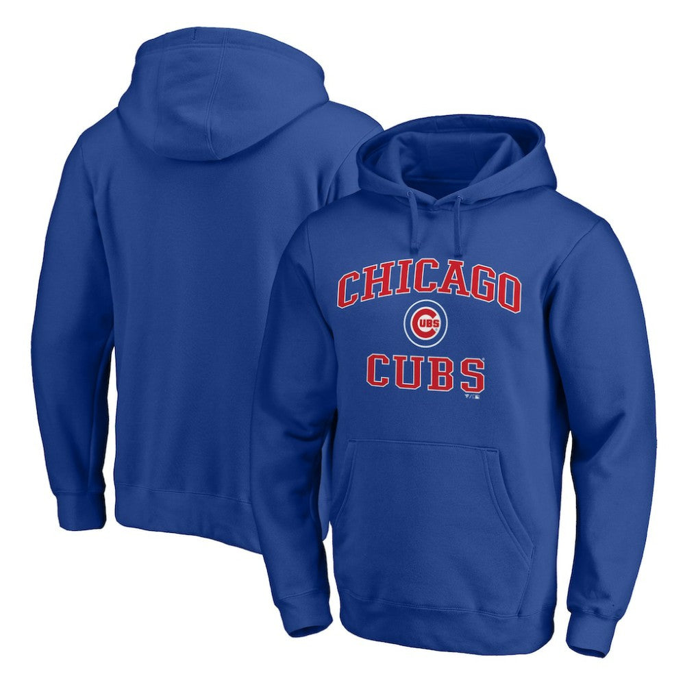 Chicago Cubs Heart & Soul Pullover Hoodie Royal