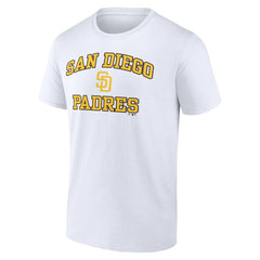 San Diego Padres Heart and Soul T-Shirt White
