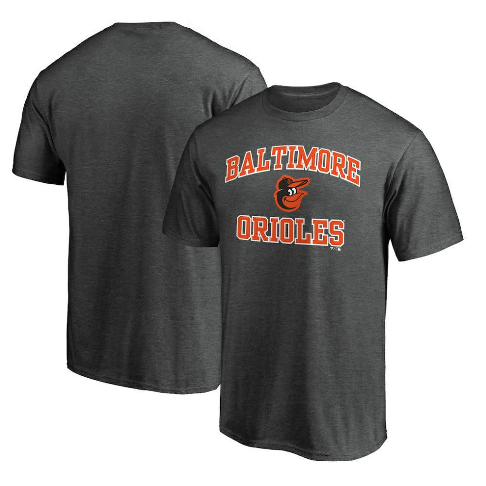Baltimore Orioles Heart and Soul T-Shirt Charcoal