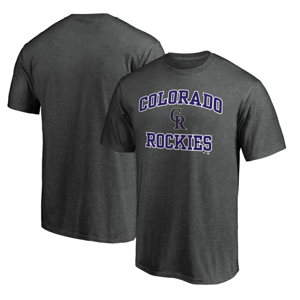 Colorado Rockies Heart & Soul T-Shirt Charcoal