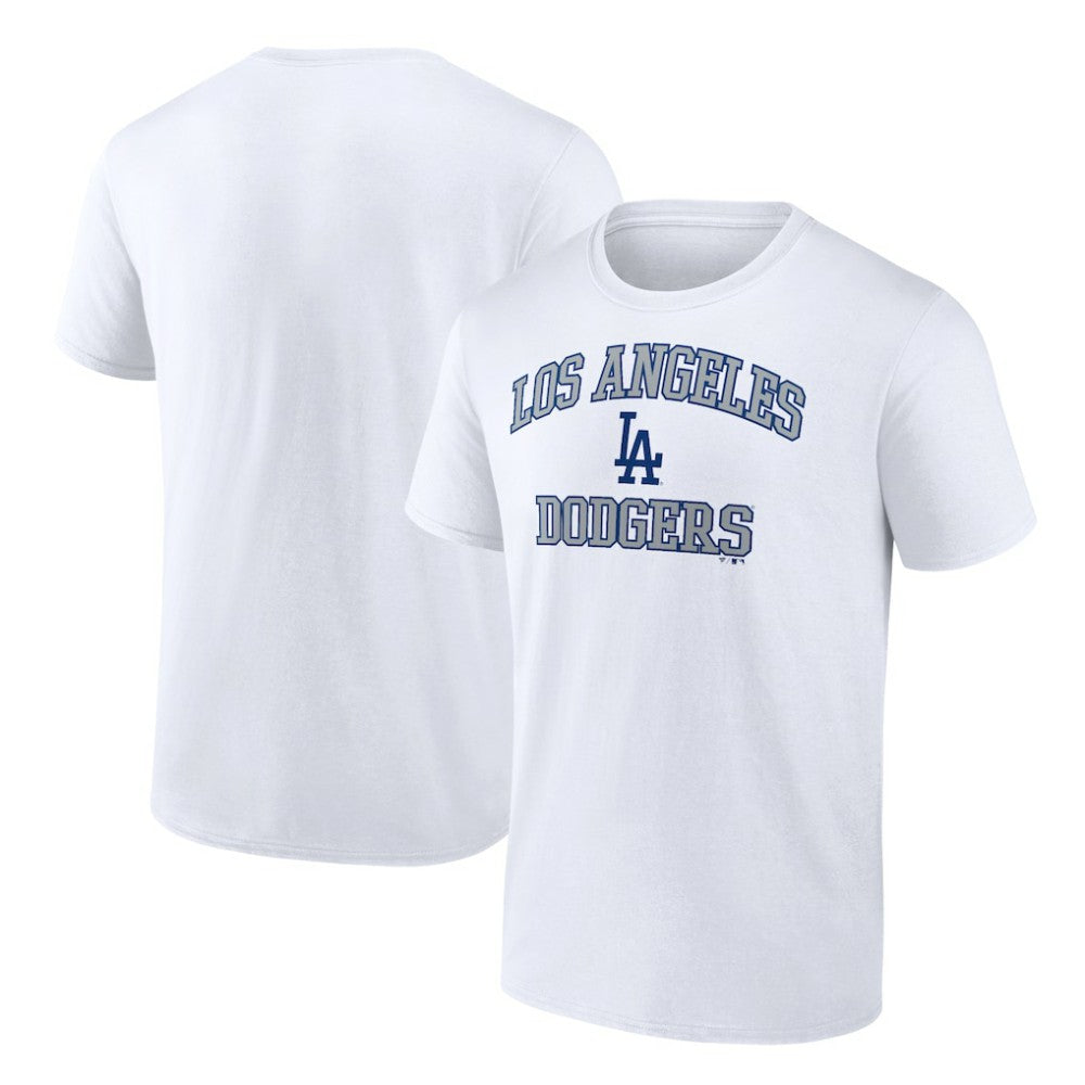 Los Angeles Dodgers Heart and Soul T-Shirt White