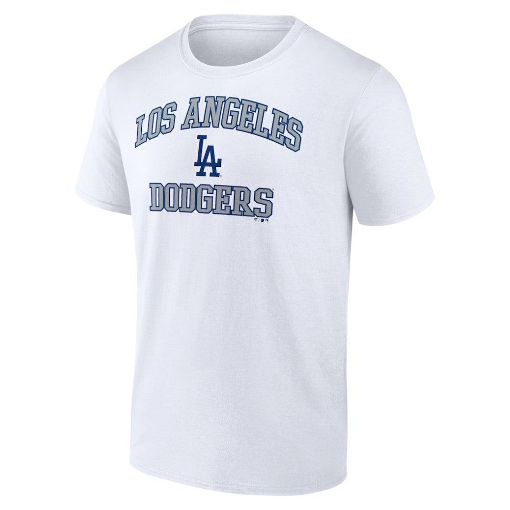 Los Angeles Dodgers Heart and Soul T-Shirt White