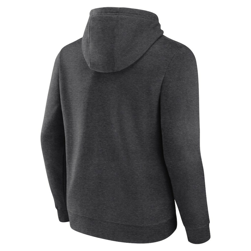Milwaukee Brewers Heart and Soul Pullover Hoodie Charcoal