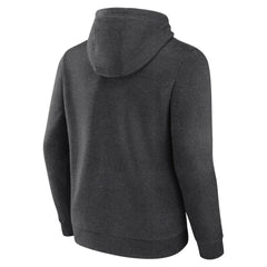 Milwaukee Brewers Heart and Soul Pullover Hoodie Charcoal
