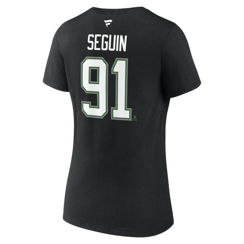 Tyler Seguin Dallas Stars Fanatics Women's Special Edition 2.0 Name & Number V-Neck T-Shirt Black