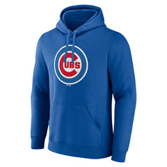 Chicago Cubs Official Logo Pullover Hoodie Royal