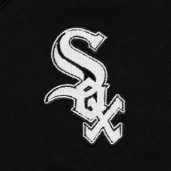Chicago White Sox DKNY Sport Women's Lily V-Neck Pullover Sweatshirt Black