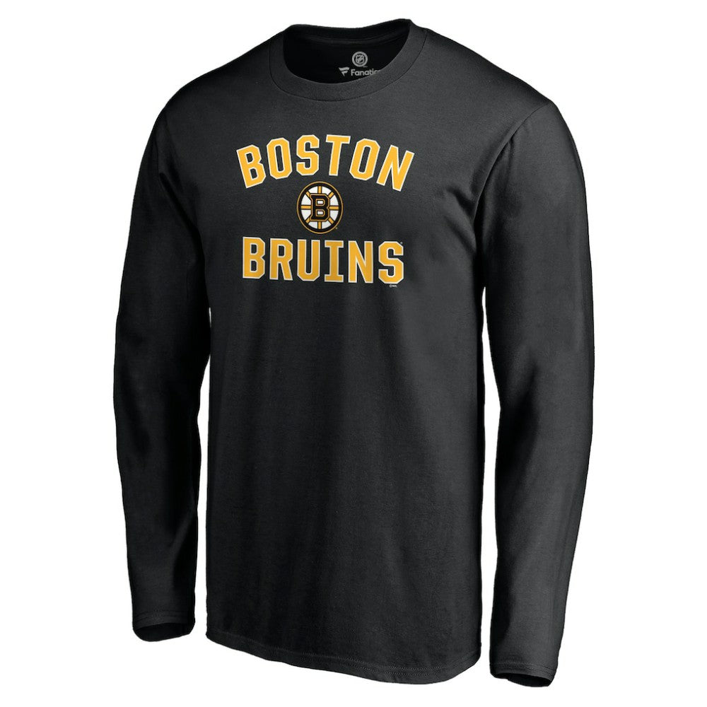 Boston Bruins Victory Arch Long Sleeve T-Shirt Black