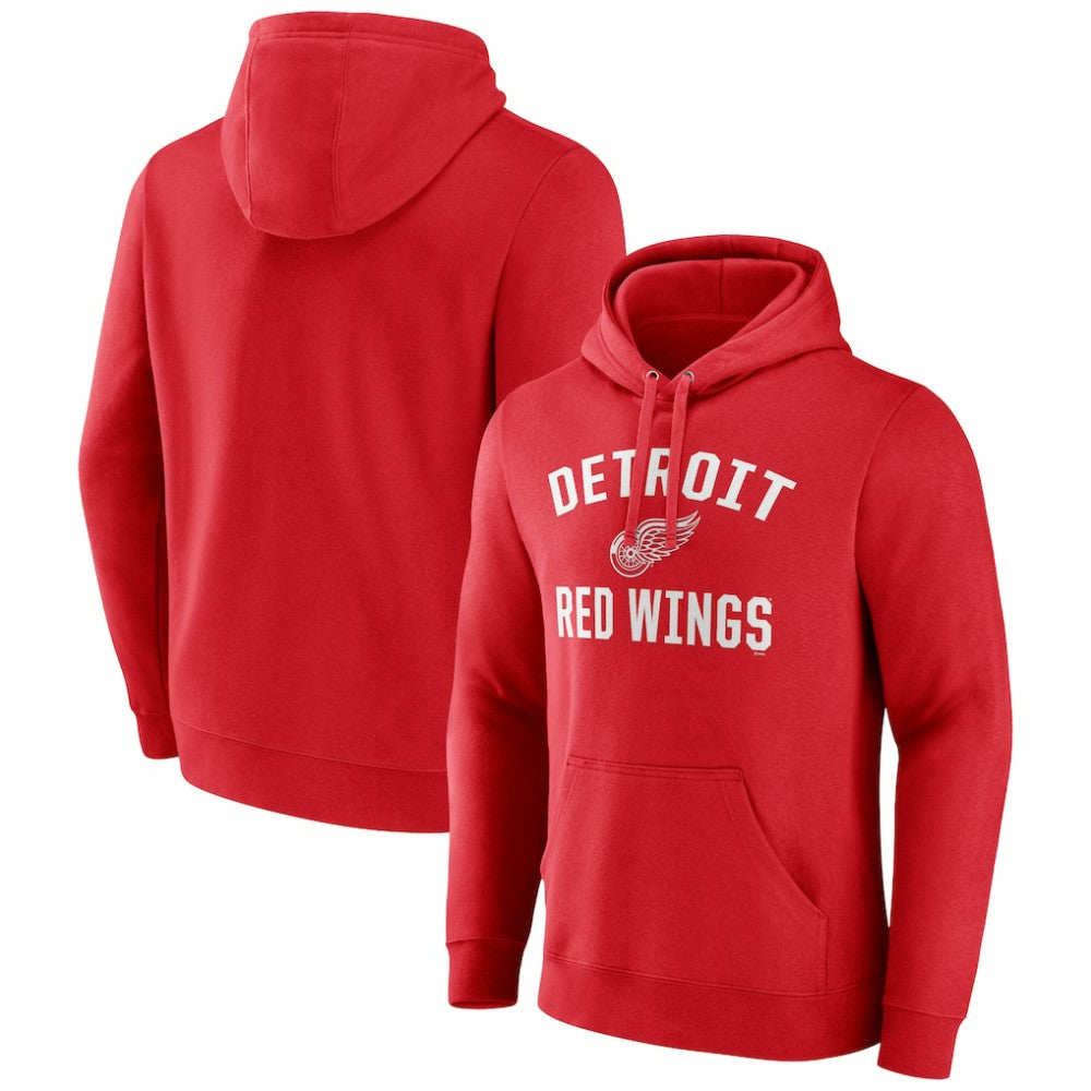 Detroit Red Wings Victory Arch Pullover Hoodie Red