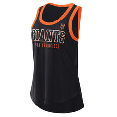 San Francisco Giants G-III 4Her by Carl Banks Women's Clubhouse Tank Top Black